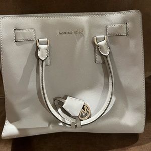 Gray Michael Kors Bag with Shoulder Strap